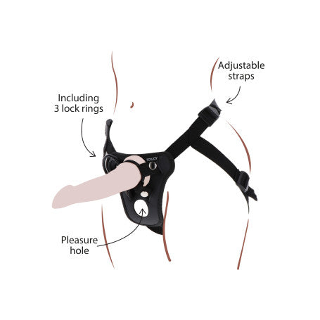 CINTURA STRAP-ON PLEASURE HARNESS