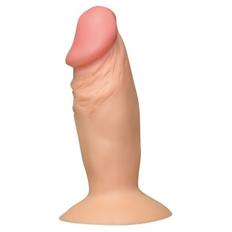 FALLO DILDO VAGINALE ANALE CON VENTOSA SLIM REAL COCK FLESH