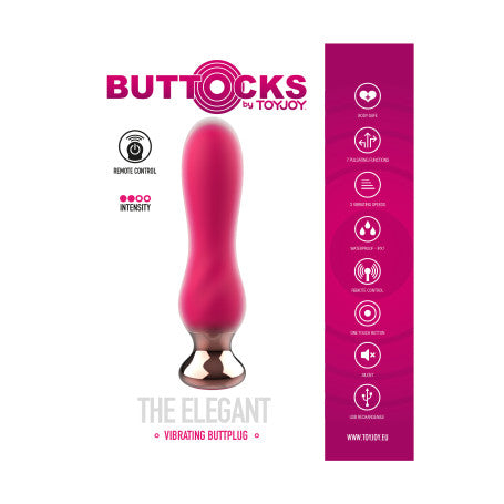 MINI VIBRATORE ANALE THE ELEGANT BUTTPLUG